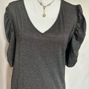 INC shimmery tee